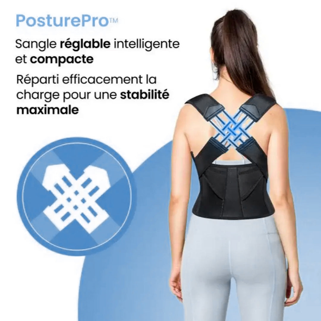 PosturePro™ V2 | Corrige votre posture et soulage vos douleurs dorsales